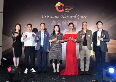 歐陽震華香港 出席Cristiano Natural Juice產(chǎn)品發(fā)布會(huì) 現(xiàn)場(chǎng)